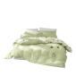 LOVO乐蜗家纺 水洗棉四件套 纯棉套件全棉床单床上被套1.5米