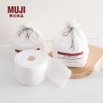 无印良品（MUJI） 洁面棉柔巾80片/包MUJI-XJ23-01