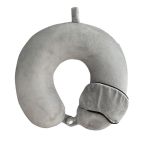 约克罗兰（YEKEROLAN） YZ1610颈枕眼罩组合颈枕30*29cm；眼罩17*8cm