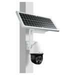 普联（TP-LINK） 太阳能4G无线摄像头套装家用室外防水防尘360度全景监控球机 TL-IPC633L-A4G太阳能套装
