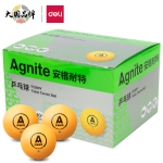 安格耐特（Agnite） 黄色 乒乓球(60个/盒) F2390Y