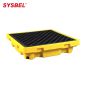 西斯贝尔（SYSBEL ） 盛漏托盘11GAL/42L，单桶聚乙烯盛漏平台，680×680×150mm