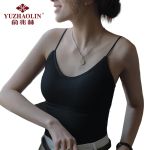 俞兆林 黑色ZY-BXW016-HEI内搭外穿带胸垫美背吊带 均码