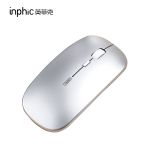 英菲克（INPHIC） PM1 可充电无线鼠标 2.4G USB接口 太空银