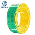 起帆（QIFAN） 多股铜芯线BVR-50mm黄绿色 100米/卷
