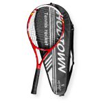 何大屋（Hodtown） 碳素网球拍单人初学者网球训练碳纤维网球拍轻便耐用 红色 1支 时尚网球拍 HDW1602