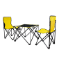 何大屋（Hodtown） 户外折叠垂钓桌椅套装便携式野餐桌椅组合桌垂钓休闲桌椅套装 欢天喜地6件套 HDW1506