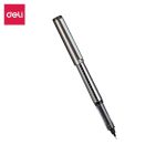 得力(deli) 144支/箱 0.5mm全针管学生签字笔走珠笔水笔黑色单支装S1600