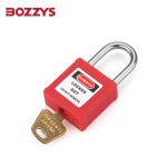 BOZZYS 工程安全小型安全铝制挂锁BD-G321不通开型KD  25*4.7MM 2套起订