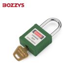 BOZZYS 工程安全小型安全钢制挂锁BD-G304通开型KA 25*4.10MM 2套起订