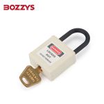 BOZZYS 工程安全小型安全绝缘挂锁BD-G316不通开型KD 25*4.7MM 2套起订