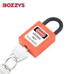BOZZYS 工程安全超短梁挂锁BD-G67通开型KA 25*6MM 2套起订