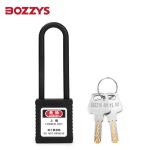 BOZZYS 工程安全绝缘长梁挂锁BD-G35不通开型KD  76*6MM 2套起订