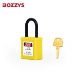 BOZZYS 工程安全小型安全绝缘挂锁BD-G312通开型KA 25*4.7MM 2套起订