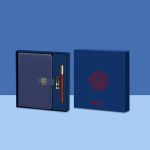 十足酷  SZK-K913笔记本+红木签字笔+16GU盘套装 深蓝色