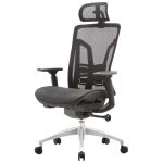 镁狄轩 电脑椅办公培训椅子职员网布老板靠背转椅 专利款 A917