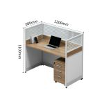 欧时升 职员电脑桌1.2米单人位含柜椅 LR-ST-613