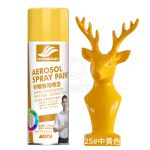 好顺（HAOSHUN） 自动手喷漆门窗涂鸦家具金属自行摩托车防锈翻新油漆罐自喷漆25#中黄色400ml*2