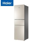 海尔（Haier） 三门冰箱220升 风冷无霜小型节能电冰箱 BCD-220WMGL