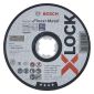 博世  X-LOCK 专业型金属/不锈钢切割片125x1x22.23mm2608619264
