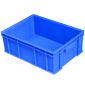 苏识 可堆物流箱 BSW4315 外尺寸400×300×150mm 内尺寸265×265×141mm 蓝色 个