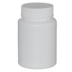 博群BOQUN 大口塑料瓶，白色，150ml，材质HDPE