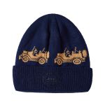 Jeep 高弹针织细腻保暖针织帽藏青色56-60cm