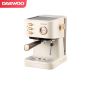 大宇（DAEWOO） 意式半自动打奶泡咖啡机DYKF-1233家用 办公室用 白色
