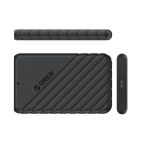 奥睿科 （ORICO） Type-C移动硬盘盒2.5英寸USB3.1 SATA串口台式机笔记本外置盒固态机械SSD硬盘盒子 黑25PW1