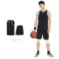 李宁（LI-NING） 吸汗舒适专业比赛服男装2023专业篮球系列男子比赛套装AATT001