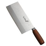十八子作   厨师专用刀 中式厨刀菜刀 三合钢名典系列 木柄小号桑刀F208-2