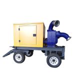 赞马 500方水冷柴油机污水排污泵康明斯动力ZW泵带托车配水管（个）