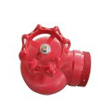 赞马 汽柴油消防泵出水阀GX390水泵配件出水阀 红色（个）