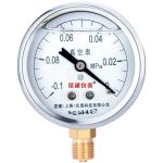 匡建仪表（CONJANT）压力表 YN-60 -0.1+0mpa充油型 银色 （个）
