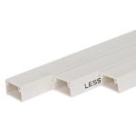 联塑（LESSO） PVC电线槽(A槽)白色 20×10 2M