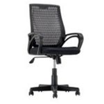 東業家具 W-035 常规办公椅 黑色