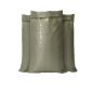 艺森 大尺寸塑料编织袋防汛抗洪沙袋 薄款100*123 灰绿（个）