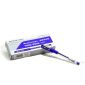 欧标（MATE-IST） 标准中性笔0.5mm 不锈钢子弹笔头蓝色插盖式B1251（起订量120）