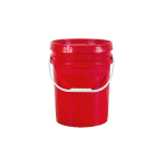 谋福（CNMF） 1107 食品级塑料桶密封桶小水桶（20L红色 加厚带提手））