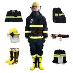 东安 14款 3C认证消防服六件套装消防员战斗服 XL码 身高180 消防靴43码 单位：套