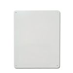 安赛瑞 10533 空白书写安全标识牌（空白板） 塑料板 25×31.5cm 5片/包 白色