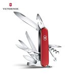 维氏（VICTORINOX） 维氏瑞士军刀都市猎人15项功能水果刀多功能刀折叠刀红色1.3713