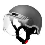摩托车头盔 (灰) 半盔L码 DL885083