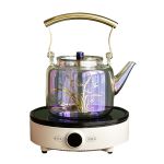 新思特 （Secite ） DTL-B极简电陶炉煮茶壶套装烧水家用玻璃泡茶专用煮茶器