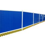 麦盾 MD-WD 施工围挡工地PVC简易市政工程装配式钢板安全围挡护栏 白色 PVC围挡 20mm（3000*2000）