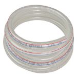 维塑治业 PVC纤维增强蛇皮网纹管 SPG--01 内径12mm壁厚2mm【加厚】50米 透明 （根）