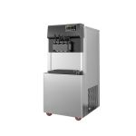 喜莱盛（XLS） 冰淇淋机商用雪糕机全自动立式冰激凌机 奶茶店全自动甜筒冰激凌机三头时尚不锈钢款BQL-2200