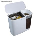 佳帮手 垃圾桶家用客厅厨房带盖分类茶桶办公室专用轻奢大号茶水桶