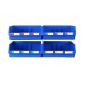 力王 重型组立背挂零件盒 PK010 370*420*175 蓝色