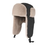 三极户外（Tri-Polar） TP6451户外保暖帽子冬季骑行滑雪帽护耳雷锋帽黑色均码